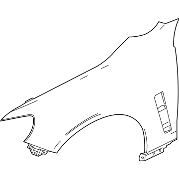 GM 92289651 Fender