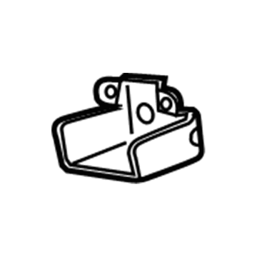 GM 22981627 Wheelhouse Trim Rear Bracket