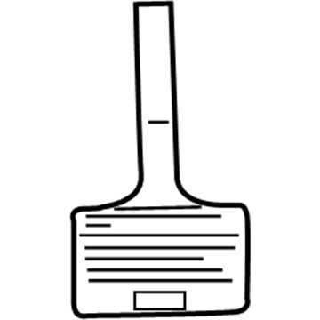 GM 15267993 Air Bag Label