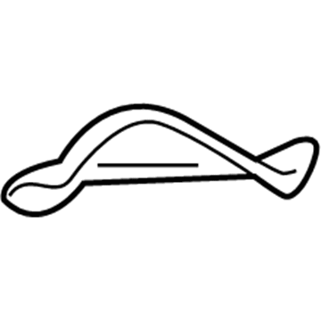 Infiniti 85018-5DA0B Finisher-Rear Bumper, Lower RH