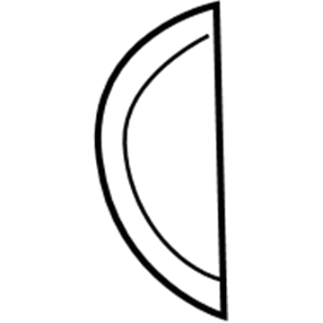 Hyundai 84766-2B000-J4 Cover Assembly-Crash Pad Side RH