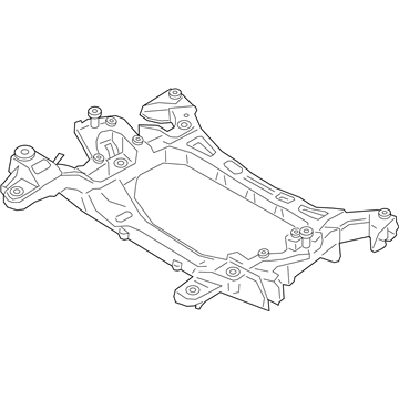 Kia 62410J5000 CROSSMEMBER Assembly-Front O