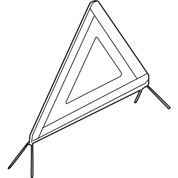 Infiniti 99599-5DZ0A Reflector Assy-Emergency