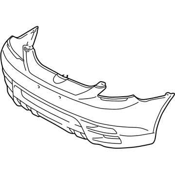 Toyota 52119-02917 Bumper Cover