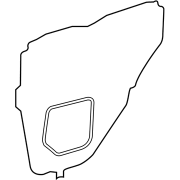 Lexus 67841-78010 Cover, Rear Door Service