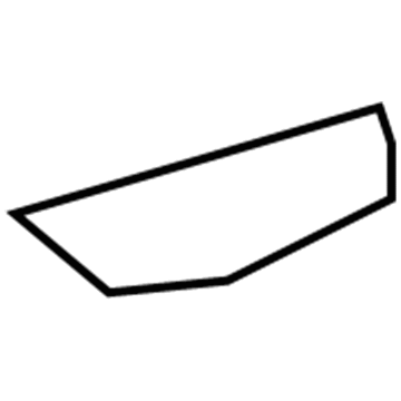 Lexus 74261-78010 Cover, Rear Door ARMRE