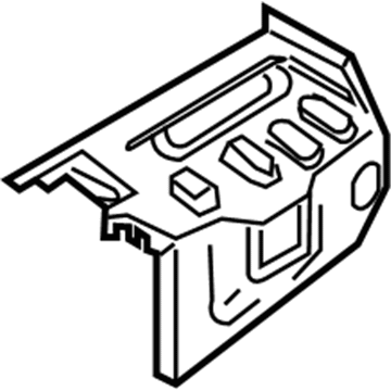 Infiniti 74531-JK000 Floor-Rear, Rear Side LH