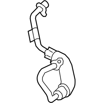 BMW 11-53-7-643-094 Line, Coolant Feed, Turbocharger