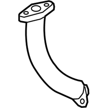 BMW 11-42-7-617-535 Oil Pipe Outlet