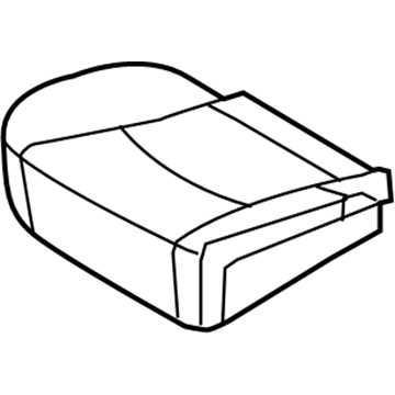 Kia 892602J100ACN 2Nd Seat Cushion Covering Assembly, Right