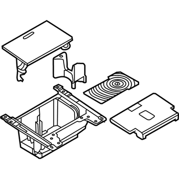 Ford AG1Z-5413562-CB Cup Holder