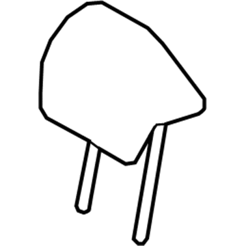 Toyota 71940-F4050-C2 Headrest, Outer