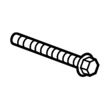 Mopar 6104035AA Bolt-HEXAGON FLANGE Head