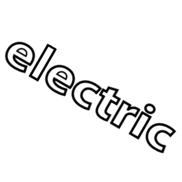Hyundai 86312-G7000 Electric Emblem