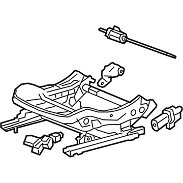 GM 13515475 Frame Asm-Front Seat Cushion