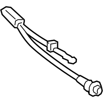 BMW 61-12-9-391-187 Plus Pole Battery Cable