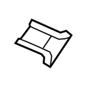 BMW 41-21-7-204-433 Connection, Cowl Panel, Lateral Left