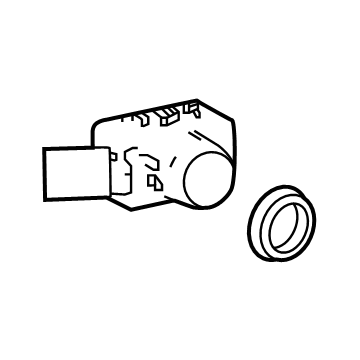 Lexus 89341-50080-C0 Sensor, Ultrasonic