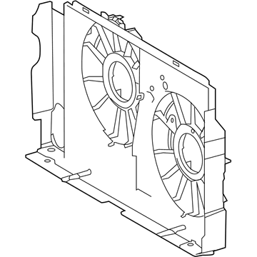 Toyota 16711-36180 Lower Shroud