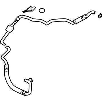 Hyundai 97763-1U100 Hose-Cooler Line Suction