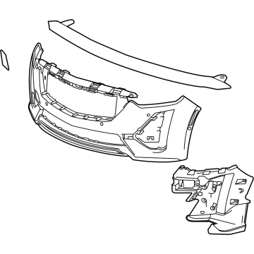 GM 84734985 Bumper Cover