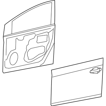Toyota 67001-47140 Door Shell