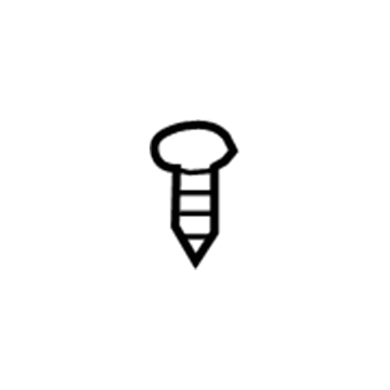 BMW 07-14-6-977-362 Fillister Head Self-Tapping Screw