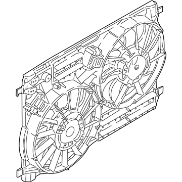 Ford EJ7Z-8C607-H Fan Assembly