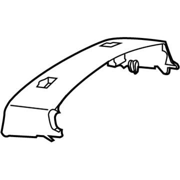 BMW 61-31-6-911-543 Trim Panel, Upper Part