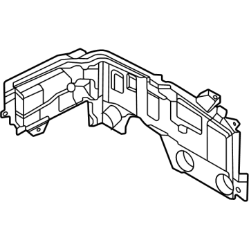 BMW 51-71-7-290-814 Bulkhead, Lower Section