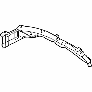 BMW 51-71-7-290-714 Bulkhead, Top Section, Rear