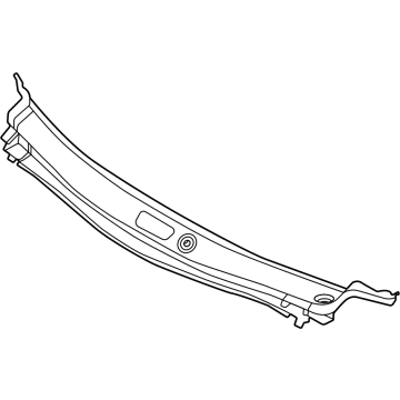 BMW 51-71-7-453-937 COWL PANEL COVER, PART 1