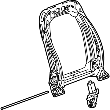 GM 13507592 Seat Back Frame