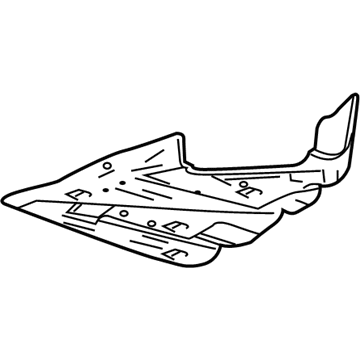 GM 20794895 Fuel Tank Strap