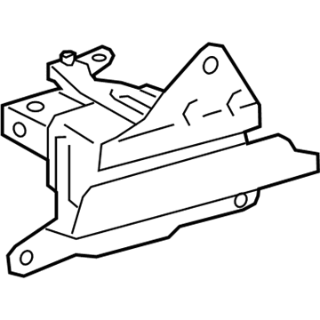 Lexus 12372-24080 INSULATOR, ENGINE MO