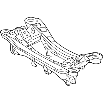Lexus 51206-75022 Member Sub-Assembly, Rear