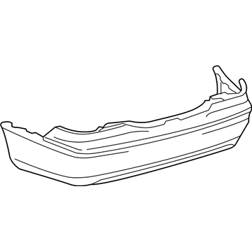 Lexus 52159-50904 Rear Bumper Cover