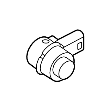 BMW 66-20-6-838-619 ULTRASONIC SENSOR, GALVANIC