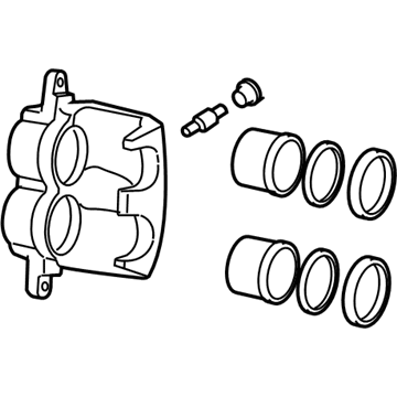 Mopar 5143693AC CALIPER-Disc Brake