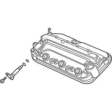 Acura 12320-RYE-A00 Cover, Rear Cylinder Head