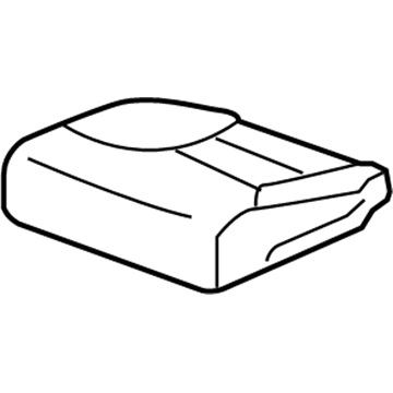 Honda 81332-SHJ-A01 Pad, R. Middle Seat Cushion