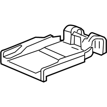 Honda 81911-SHJ-A21ZA Cover, Center Seat Cushion Base *G64L* (OLIVE)