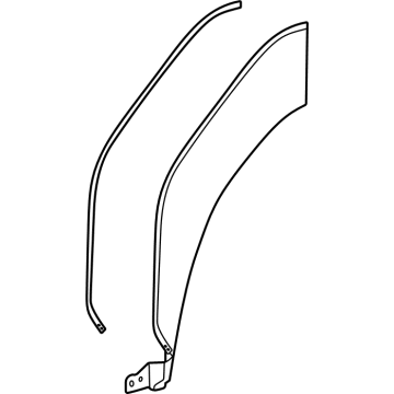 Toyota 75062-42050 MOULDING SET, OUTSID