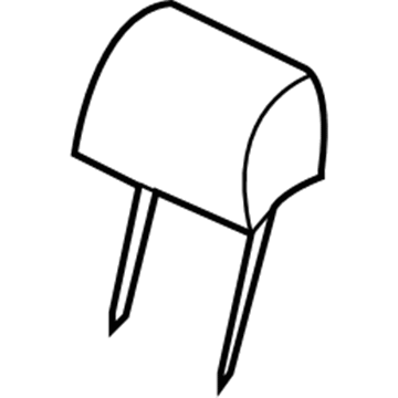 BMW 52-10-7-238-908 Headrest Leather