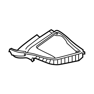 Nissan 64894-6GP0A COVER-HOODLEDGE, RH