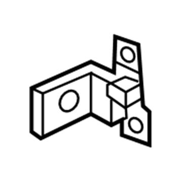 BMW 41-51-7-176-847 Left Upper Front Door Hinge