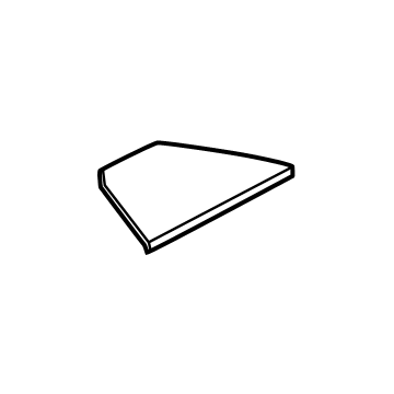 Kia 85737P1200 TRAY ASSY-LUGGAGE SI