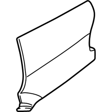 BMW 41-35-8-183-125 Section Of Rear Left Fender