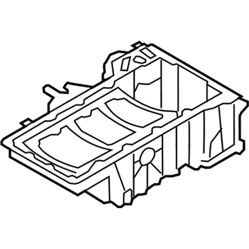 BMW 11-13-7-621-072 Engine Oil Pan Upper