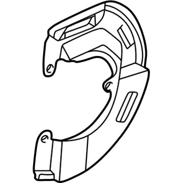 Mopar MN102927 Shield-Brake